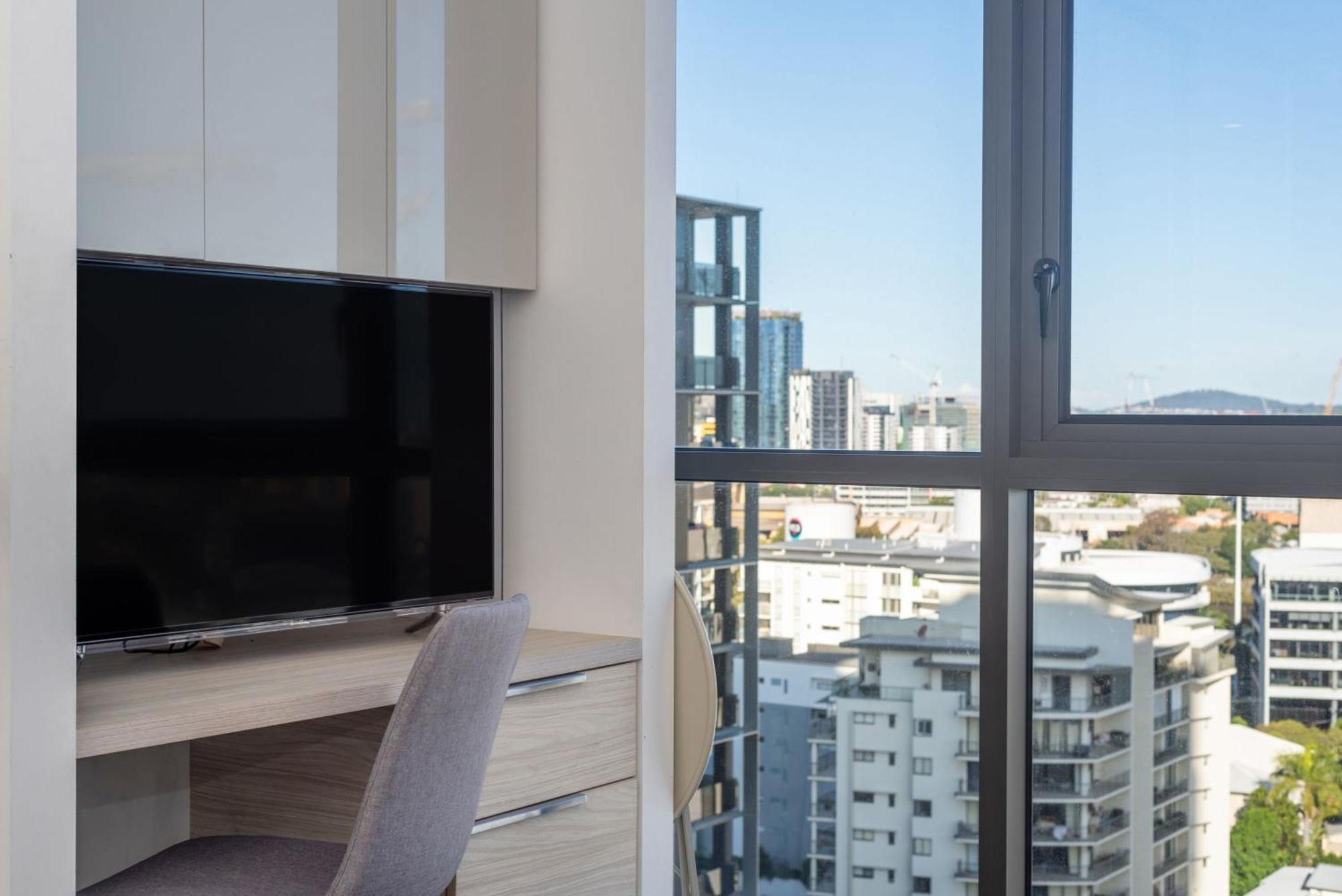 Hearty Milton Apartments ブリスベン エクステリア 写真
