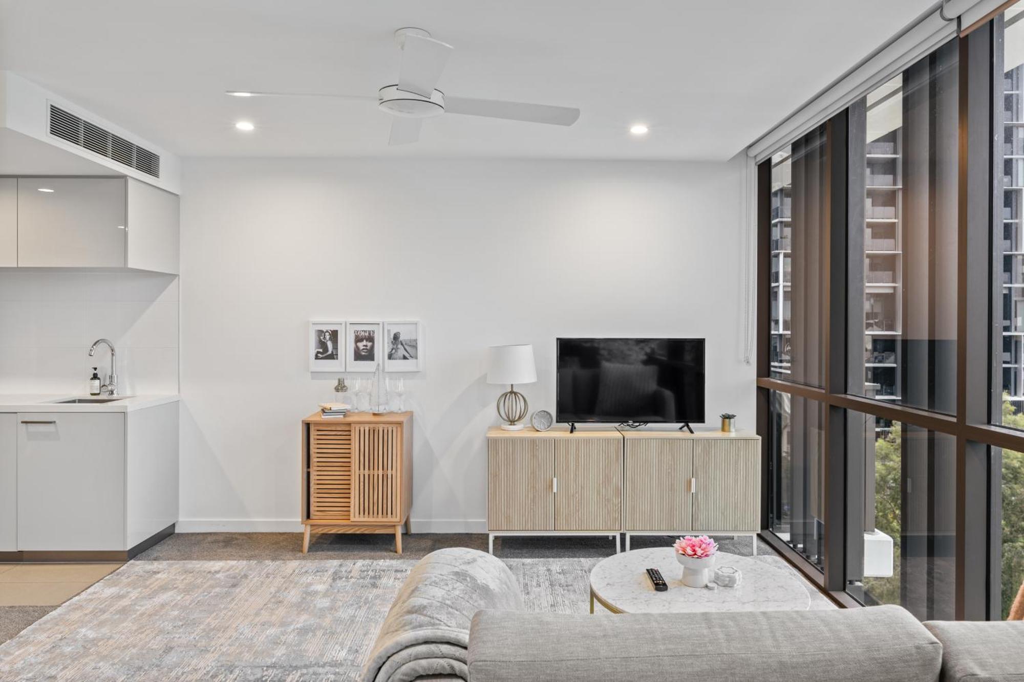 Hearty Milton Apartments ブリスベン エクステリア 写真